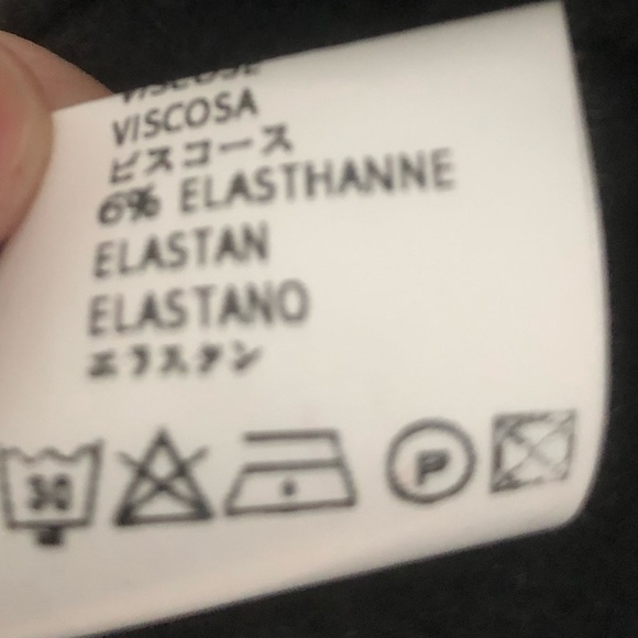 🇫🇷 Vintage Cop.Copine asymmetrical colour block zip sweatshirt. Euro Sz 1 /XS - Picture 7 of 8